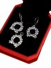 gold earrings made of stainless steel